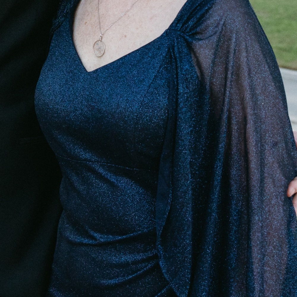 Women’s navy formal mother of the bride/groom dress